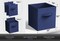 Sorbus Fabric Storage Cubes, Large 13 Inch Storage Bins, Foldable Cube Baskets with Handle, 1-Pc Solid Colors